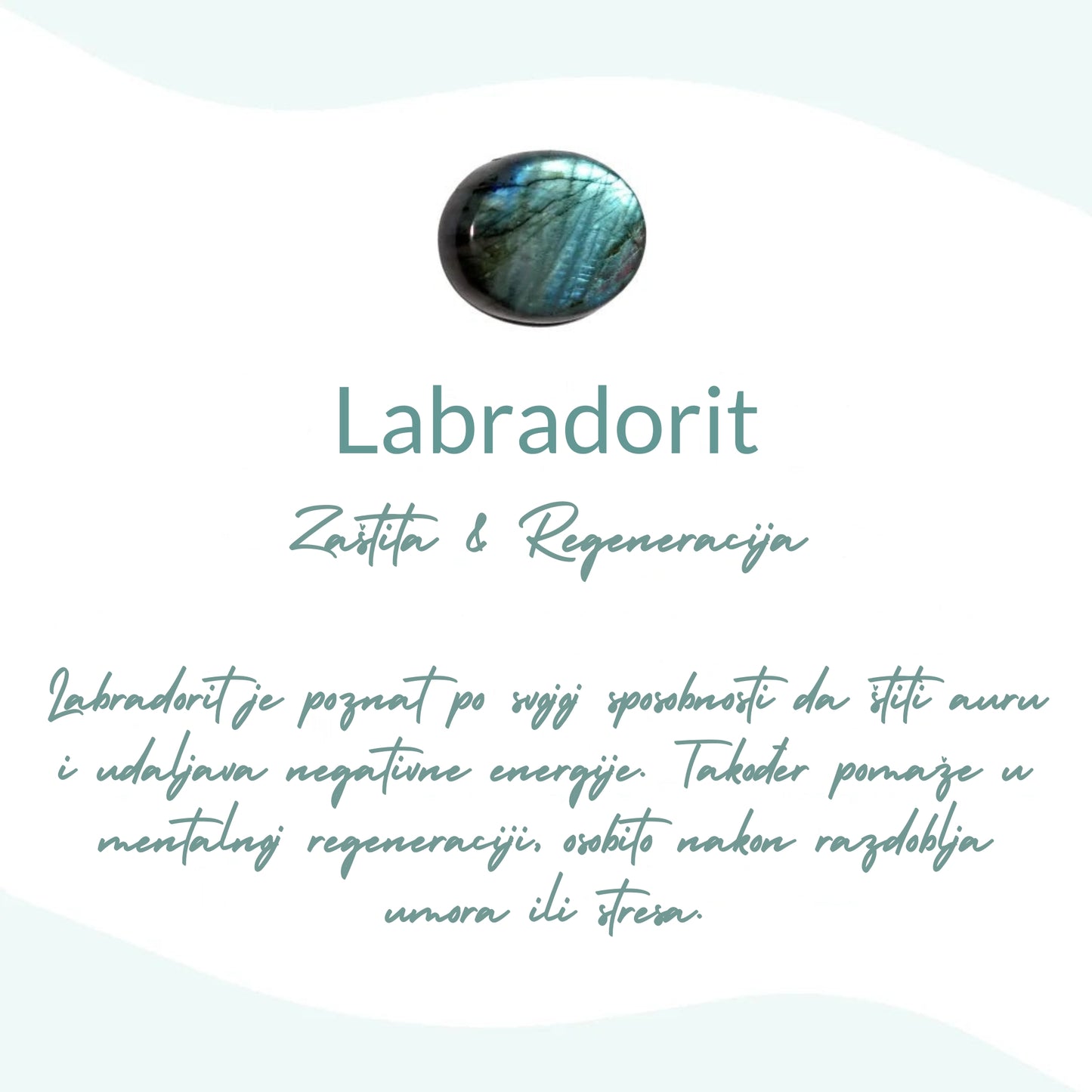 Labradorit — zaštita i regeneracija